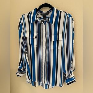 Investments Large Button Down Blouse